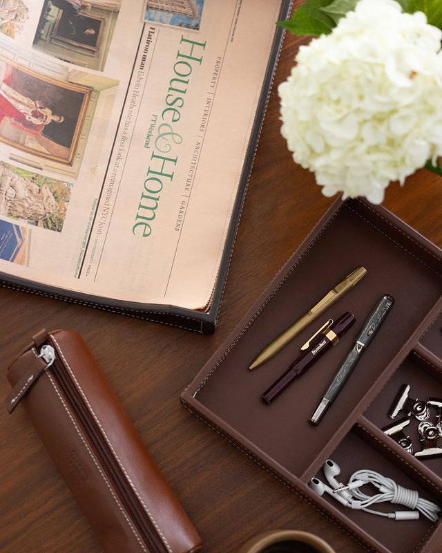 Leather Pencil Pouch