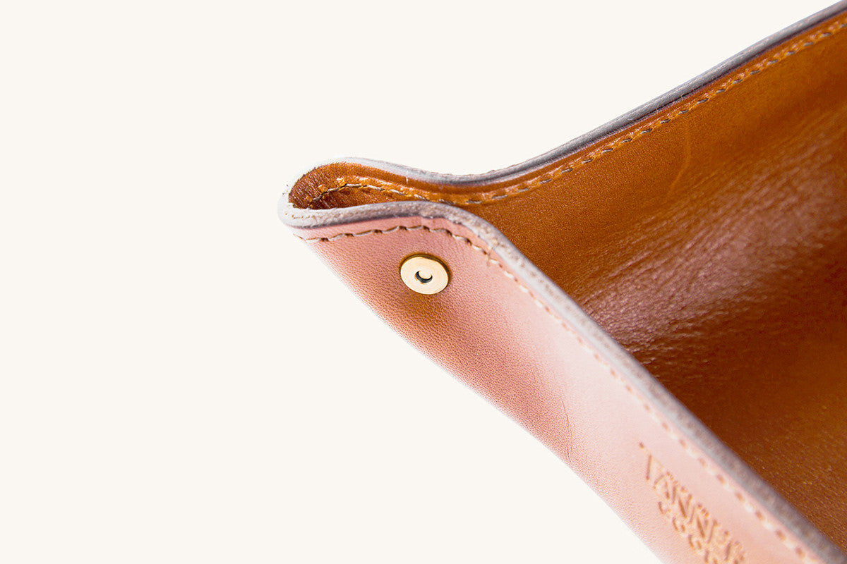 Valet Tray - Saddle Tan