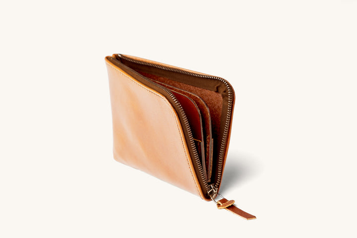 Universal Zip Wallet - Saddle Tan