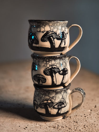 Mushroom espresso mug
