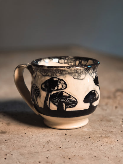 Mushroom espresso mug