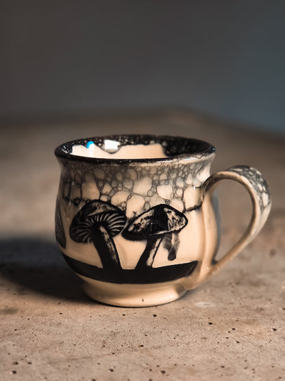 Mushroom espresso mug