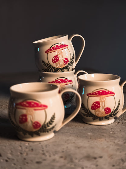 Amanita Mushroom Mug