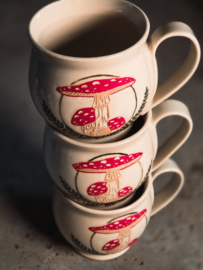 Amanita Mushroom Mug