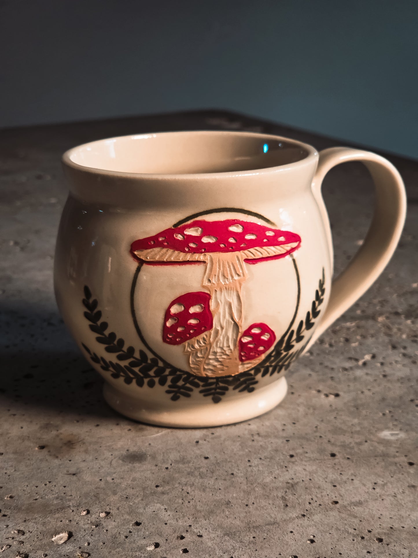Amanita Mushroom Mug