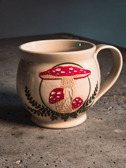 Amanita Mushroom Mug