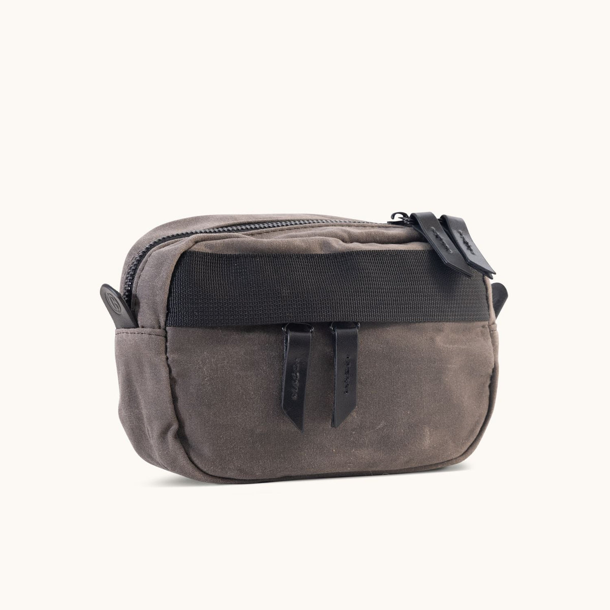 Canyon Crossbody Mini Slate Waxed Canvas