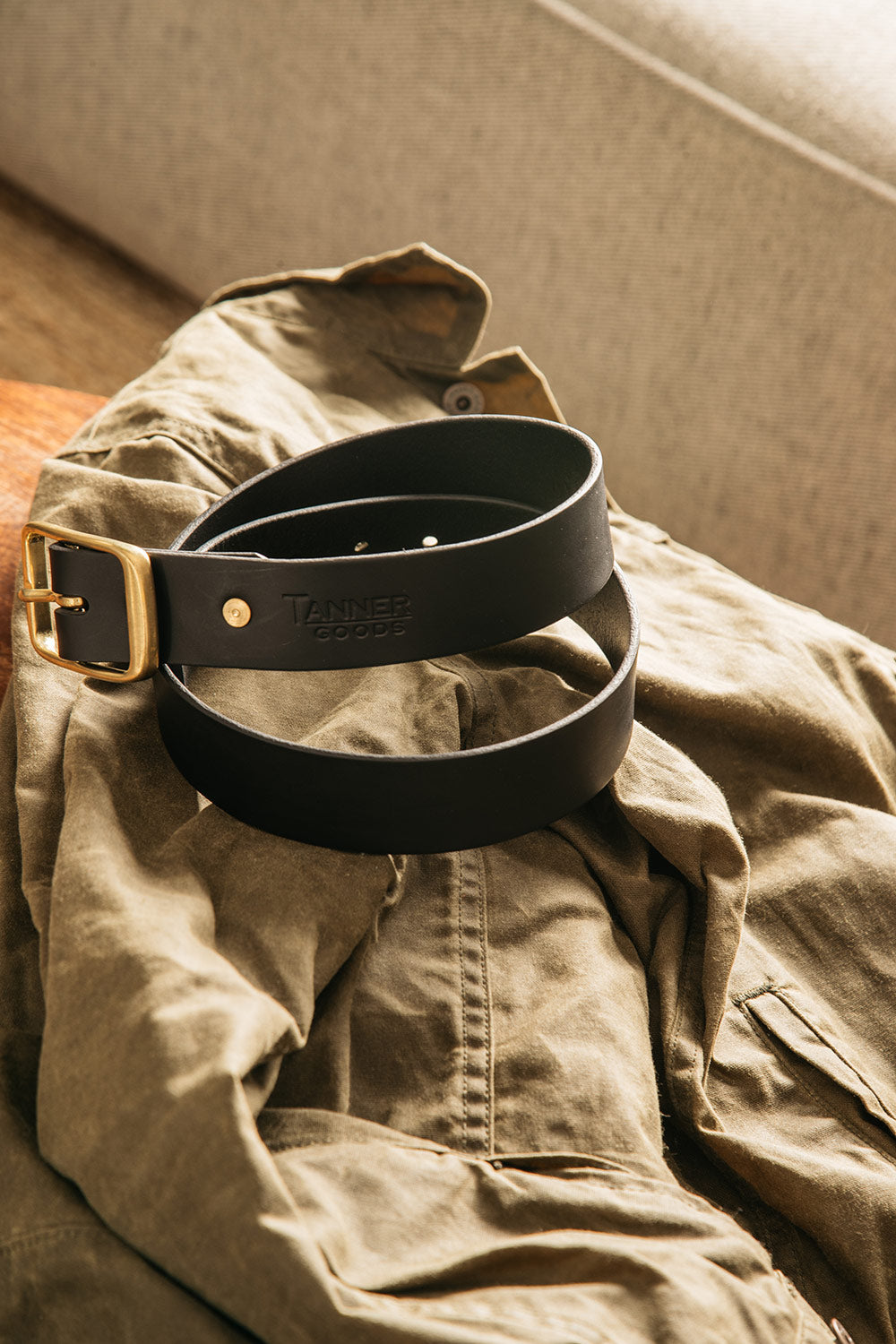 Black USA | the | in Tanner Standard - Made Goods Belt