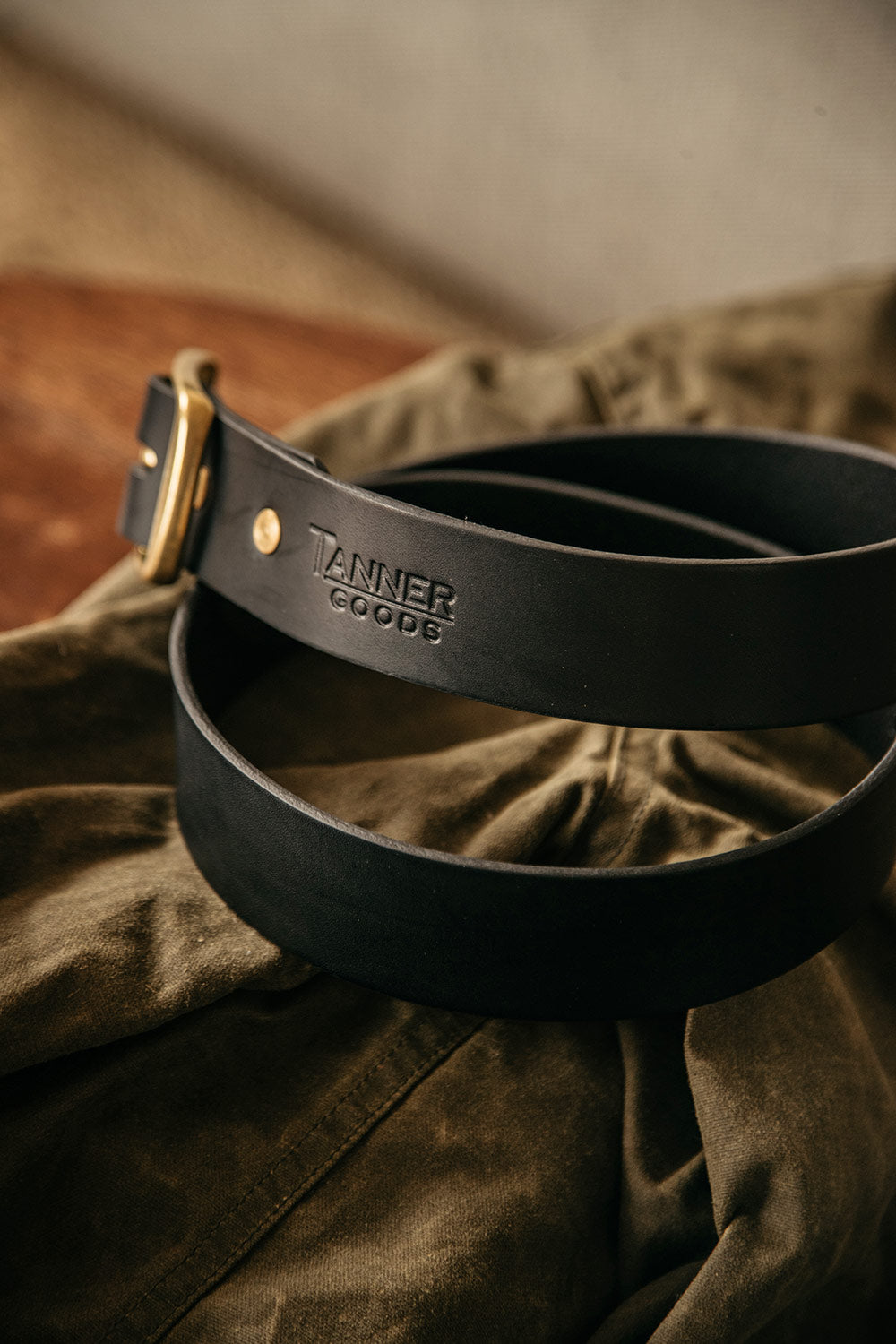 Goods USA Black the - in | | Made Tanner Belt Standard