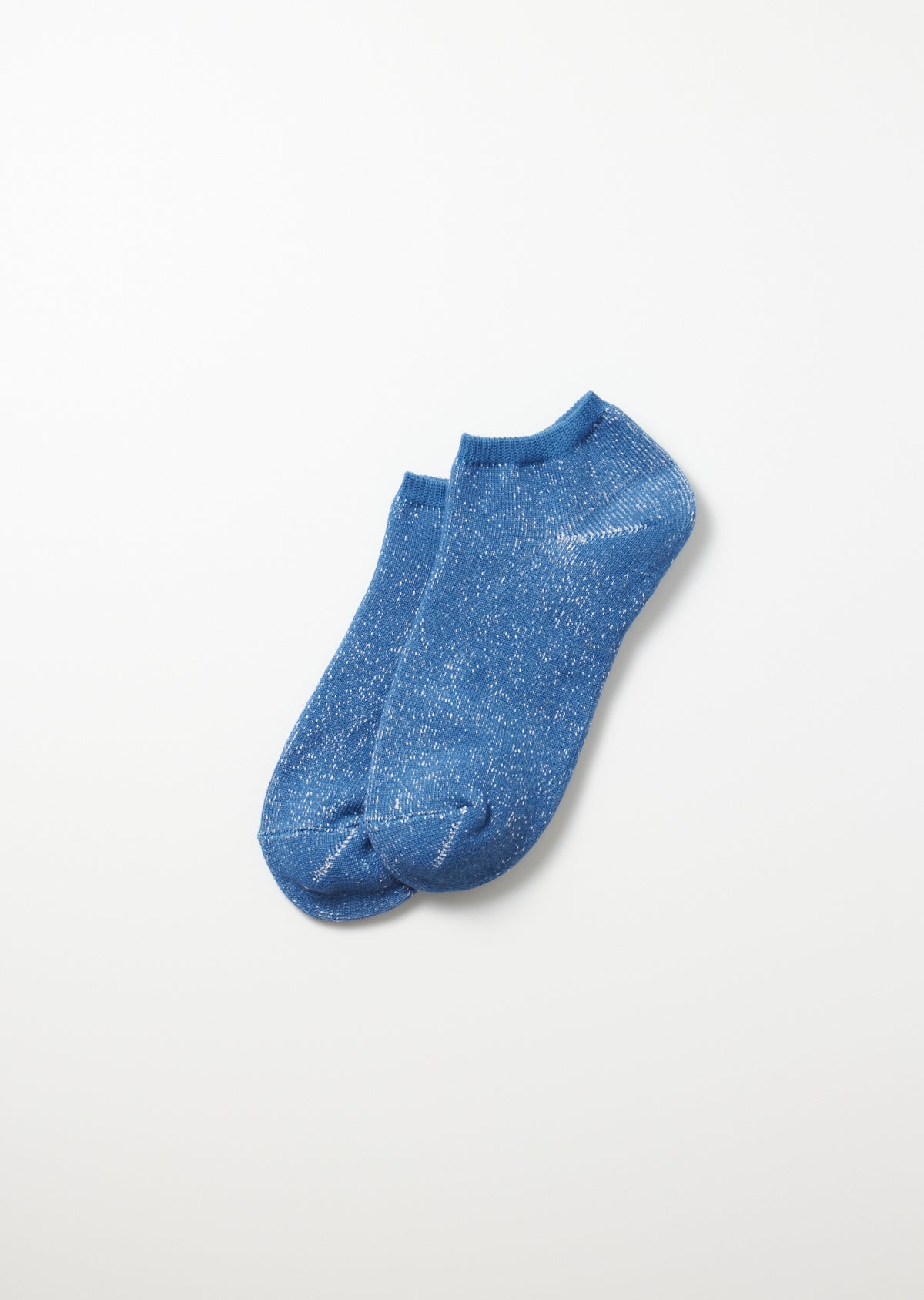 Washi Pile Short Socks - Blue