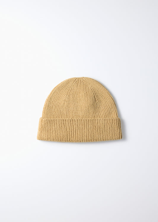 Washi/Recycled Cotton Beanie - Beige