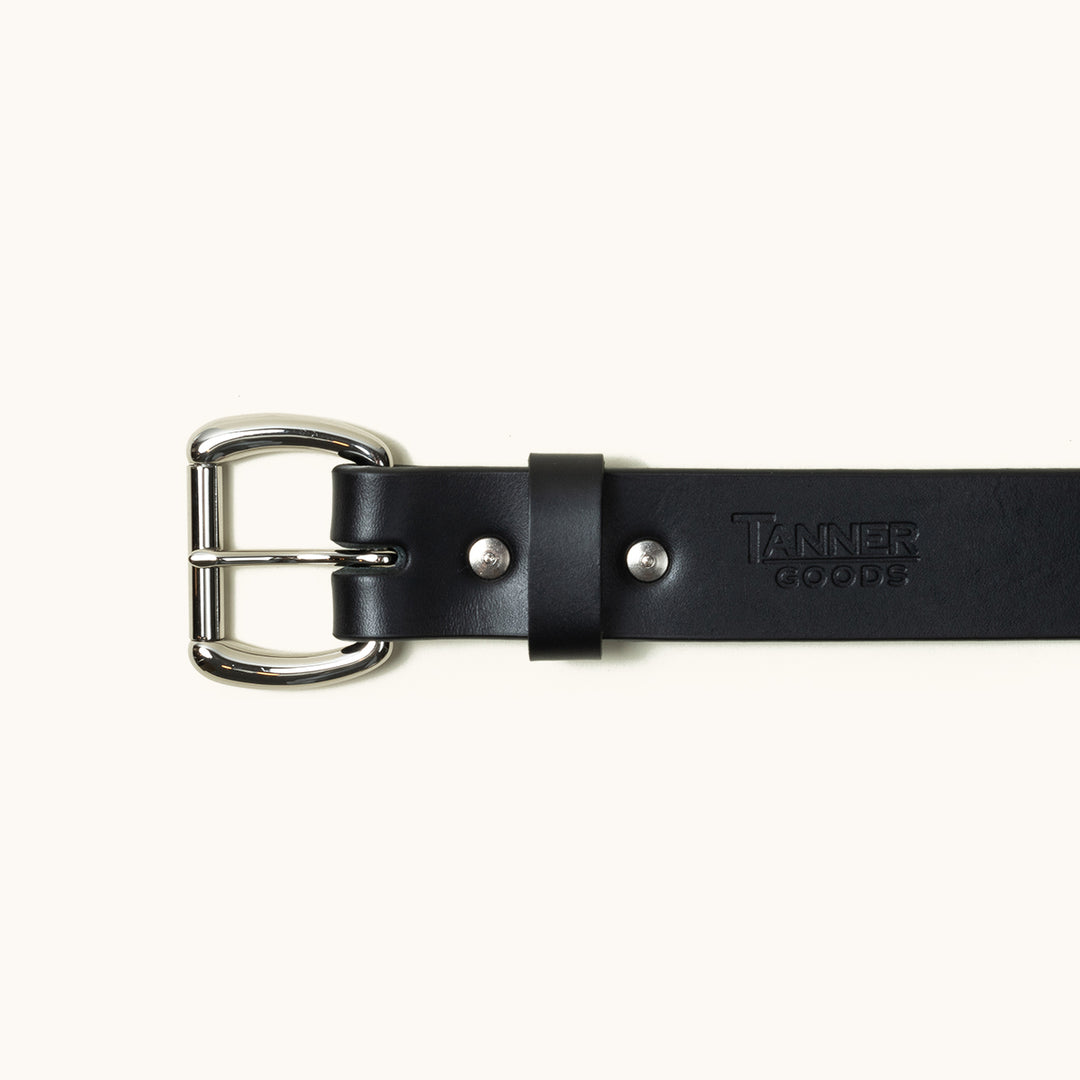 Standard Belt - Black | Made in the USA | Tanner Goods