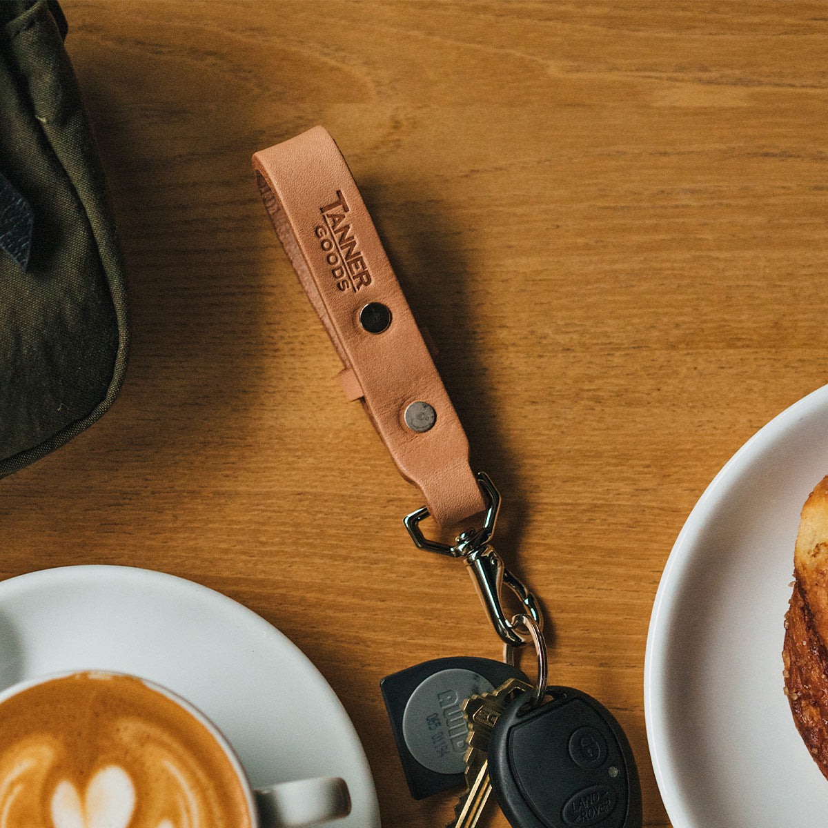 Machine Key Laynard Key Lanyard - Natural | Tanner Goods