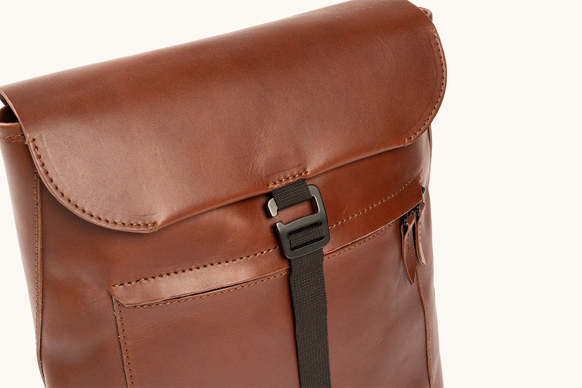 Holton Leather Pack - Cognac