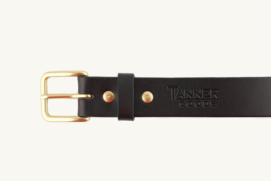 Daily Belt - Black | Made in USA | Tanner Goods