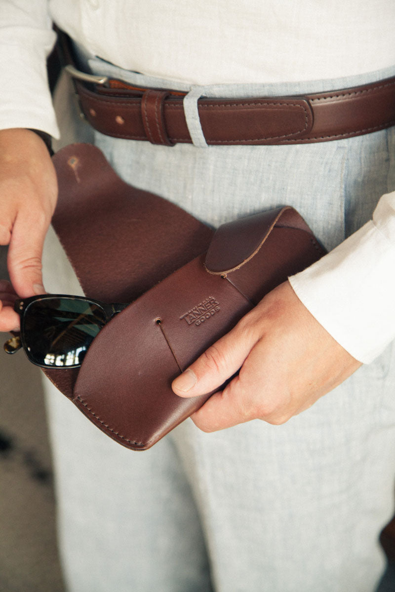 Dress Belt - Cognac | Tanner Goods Brass / 34 Dress Belt - Cognac | Tanner Goods Brass / 34
