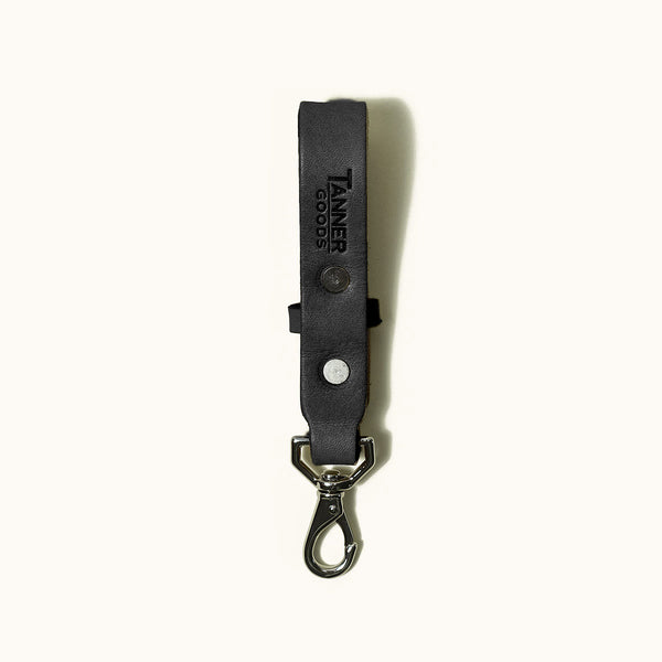 Key Lanyard Black Leather | Made in the U.S. | Tanner Goods