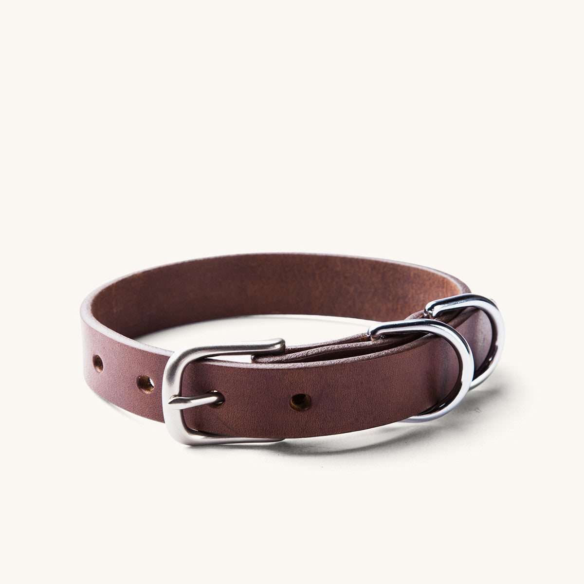 Classic Canine Collar Cognac