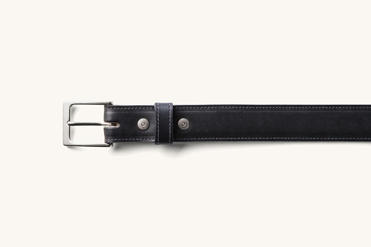 Dress Belt - Black | Tanner Goods Brass / 34 Dress Belt - Black | Tanner Goods Brass / 34