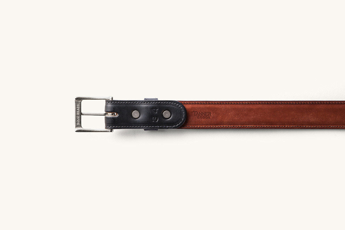 Dress Belt - Black | Tanner Goods Brass / 34 Dress Belt - Black | Tanner Goods Brass / 34