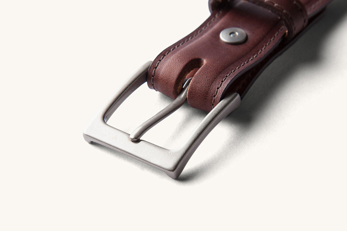 Dress Belt - Cognac | Tanner Goods Brass / 34 Dress Belt - Cognac | Tanner Goods Brass / 34